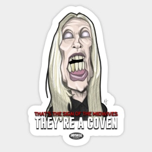 Midwife Witch Sticker